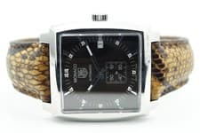 TAG Heuer Monaco WW2116.FC6217 Diamond Men's Automatic Watch Box Papers