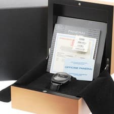 PANERAI RADIOMIR BLACK SEAL PAM00292 46mm SS/CERAMIC Hand-Wind Small #C266