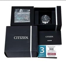 Citizen Attesa AT8040-57E Eco-Drive Radio Chronograph Titanium Men's Unused