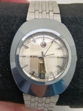 Rado Men Wristwatch Diastar Silver Round Silver Automatic Work 132651