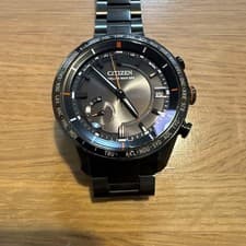 CITIZEN ATTESA ACT Line CC3085-51E Black Titanium GPS Satellite Wave