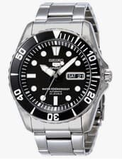 Excellent SEIKO 5 Sports SNZF17JC Automatic Watch With See-Through Back
