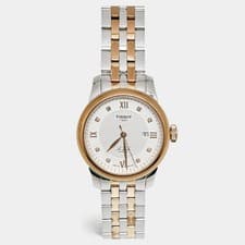 Tissot Le Locle T006.207.22.036.00 Silver Diamond Dial Two Tone Stainless Steel