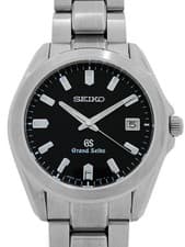 SEIKO Grand Seiko Quartz Watch SBGF021 8J56-8020 Black Dial 37mm