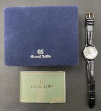 [Excellent] Vintage Grand SEIKO 8J55-0A10 Silver Dial Round Quartz Men's