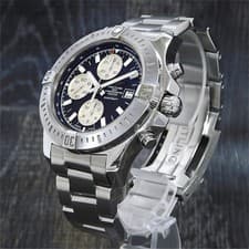 BREITLING Colt Chronograph A13388 A181B83PCS SS Automatic Men's Watch #1362B