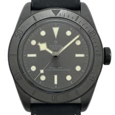 TUDOR Heritage Black Bay Ceramic 79210CNU Black Ceramic/Rubber Strap #OK1228