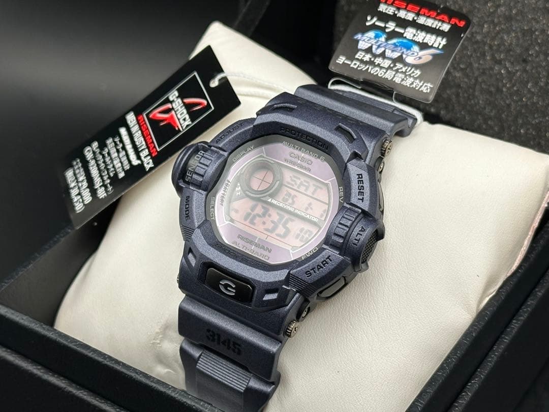 CASIO G SHOCK Riseman RUSTY BLACK Radio Solar New