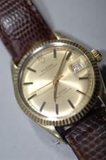 Rolex Tudor Prince OysterDate Solid Gold Bezel & Gold Capped Case 9071/5 - Rare!