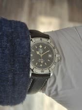 Tag Heuer 2000 Mid Size 35mm Rare Black Dial 2000 Logo Fully Serviced