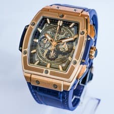 Hublot Spirit Big Bang Skeleton 641.OX.7180.LR 2021 18k RG V.Good 42mm Full Set