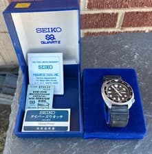 VINTAGE 1981 SEIKO 6309-7040 AUTOMATIC TURTLE DIVER WATCH MINT NEW OLD STOCK