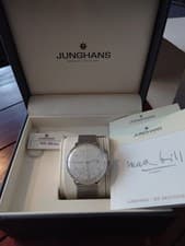 Working / Junghans Max Bill Chronoscope 40mm Automatic Men's Watch USED