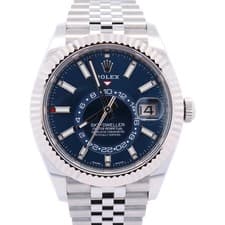 Rolex Sky-Dweller 42mm Blue Dial Watch Ref# 336934