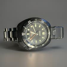 SEIKO Prospex SLA061J1 1970 Re-Interpretation Automatic Black Dial Limited Watch