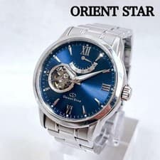 Orient Star Automatic Open Heart Contemporary Skeleton Watch wrist 17cm