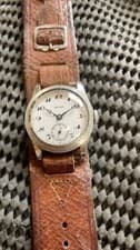 Seiko Military Seikosha 7 Jewels Manual Wind 1930s Moeris Type Vintage