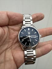 TAG HEUER WAR201A0 Carrera Caliber 5 Day Date Automatic Men 41mm Swiss Made Used
