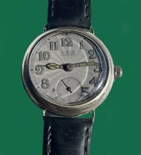 UNICORN by Rolex WWI Antique Military Men's Wrist Watch Sunburst Dial