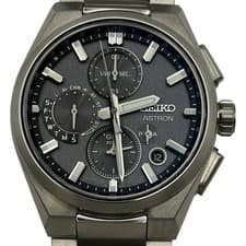 SEIKO Astron Nexstar SBXC163(5X83-0AE0) Gray Solar Mens Watch #OK1462