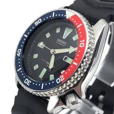 SEIKO Diver 4205-015B Automatic Black Dial Stainless Steel 38mm Day Date Men's