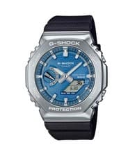 CASIO Men Digital Eco-Drive Casual Watch Classic Dress Blue Dial Waterproof Rect