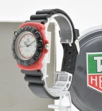 【NEAR MINT】TAG Heuer Formula 1 385.513/1 Red White 35mm Quartz Men's Watch Japan