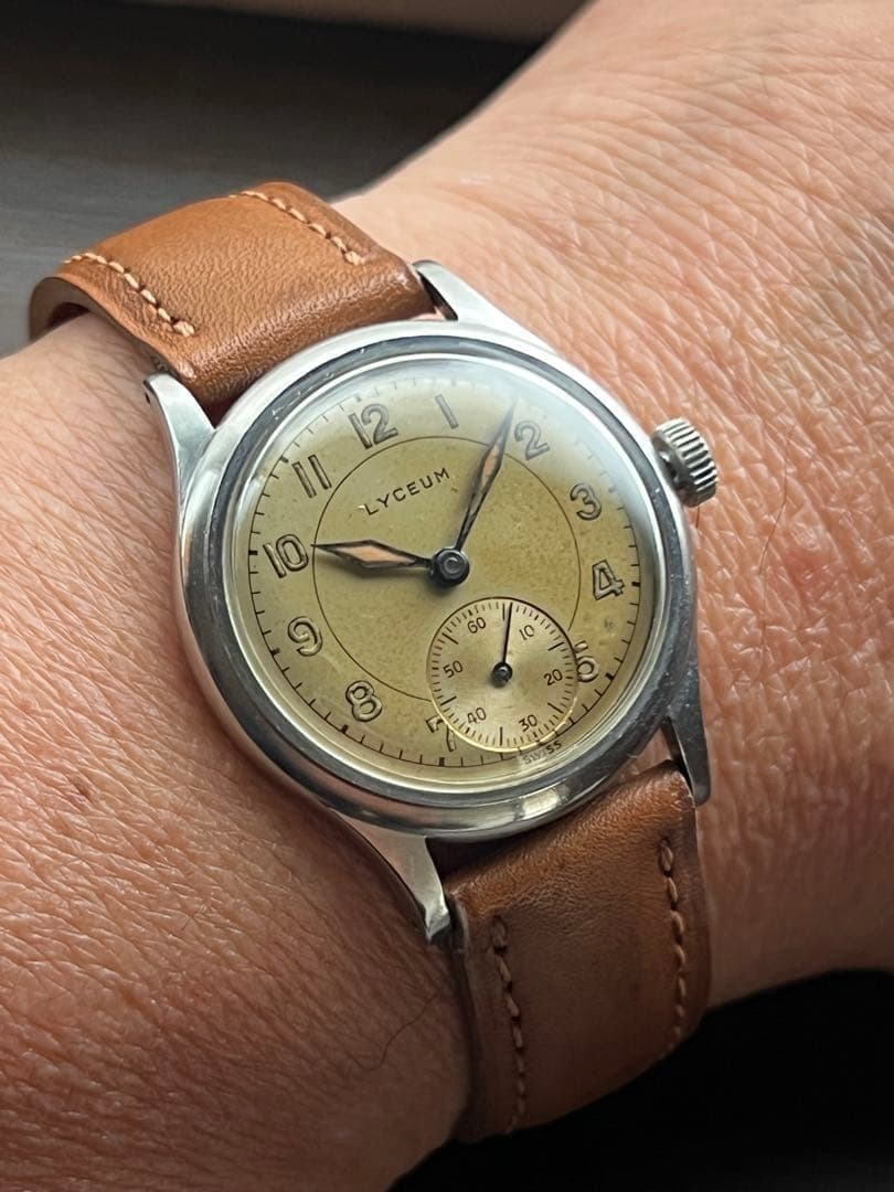 Lyceum 30mm Manual Wind Chiraneji Sumoseko Toretake Vintage Used