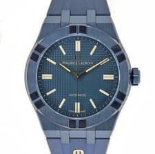 MAURICE LACROIX Icon BLUE PVD LIMITED EDITION AI6007-PVC00-430-4 Watch Used