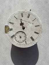 Pocket Watch International Watch Co IWC Movement Not Working For Parts