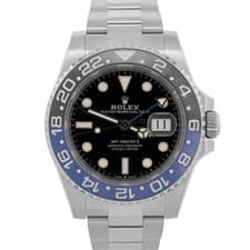 2025 PAPERS Rolex GMT-Master II BATMAN Oyster 40mm Steel Watch 126710 BLNR BOX