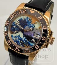 Coexistence Of Japanese And European Styles / Ukiyo-E Dial, Made In Japan, S