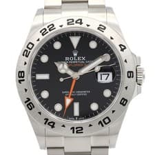 Authentic Rolex Explorer II 226570 Stainless Steel Mechanical Automatic Rand...