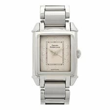 GIRARD-PERREGAUX 2590 Silver Case Size 24mm Ladies Vintage Used Watch #41221