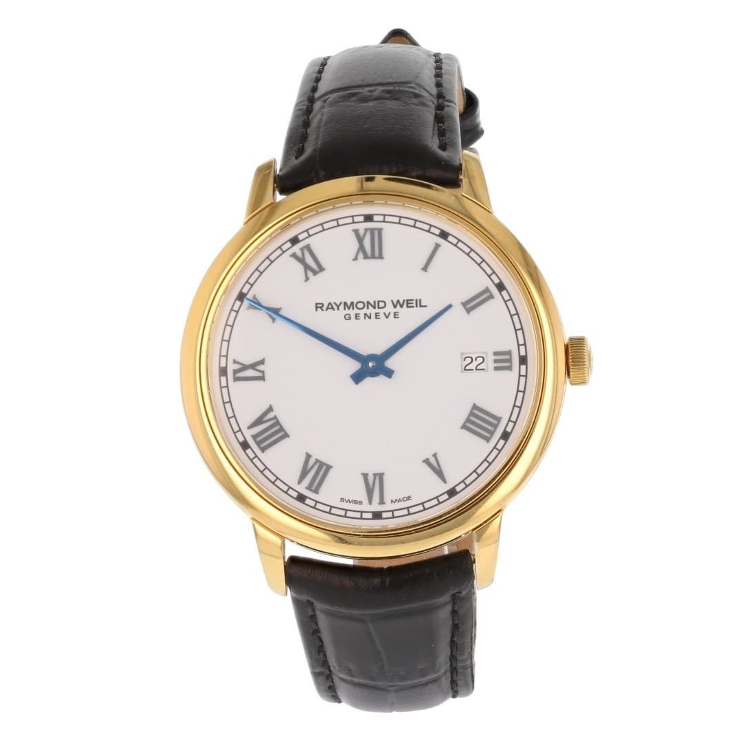 Raymond Weil Toccata 39mm White Dial Quartz Stainless Steel Men's Wristwatch