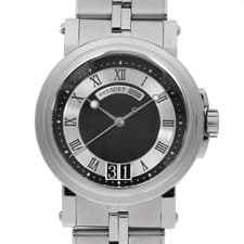 Breguet Marine II large date 5817ST/92/SV0 second hand mens