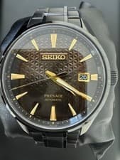 Seiko Presage Automatic Watch SARX085 Limited Edition Black Dial