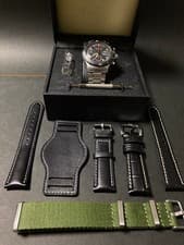 Sinn 256 Chronograph Valjoux 7750 Auto 38.5mm Pilot 200m Full Set Japan