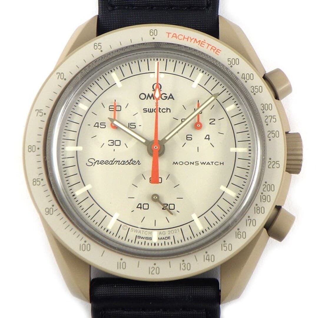 Swatch Omega Watch Speedmaster Mission to Jupiter Bezel Used Japan From Japan