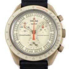 Swatch Omega Watch Speedmaster Mission to Jupiter Bezel Used Japan From Japan