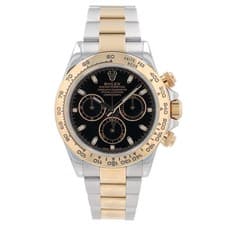 Rolex Daytona 116503 Mens Watch Two-Tone Black Index Dial Oyster Band 40mm