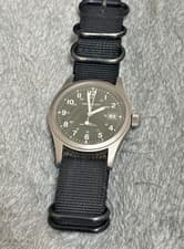 Hamilton Khaki Field Mechanical H694190 Hand-Wound 38mm Men's Watch - Excellent