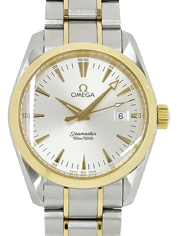 OMEGA Seamaster Aqua Terra Quartz Watch 2318.30 Silver Dial 36mm