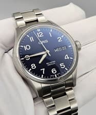 Oris Big Crown ProPilot 44mm Blue Dial Auto Bracelet Boxed Max 19cm Wrist