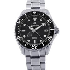 SEIKO Grand Seiko Sports Collection Spring Drive 44mm Stainless Steel Black ...