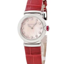 Bulgari watch LU28S 102608 Lucea Red Quartz Ladies