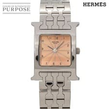 HERMES H Watch HH1 210 Ladies Watch Pink Quartz Watch H Watch 90318700 from JAPA