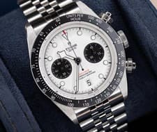 December 2025 TUDOR Black Bay Chrono Opaline Dial "Panda" Jubilee Bracelet 41mm