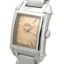 Girard-Perregaux intage 1945 Ladies' Mechanical Watch Non-Date Orange Dial