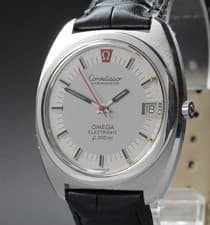 1970 Near MINT OMEGA Constellation f300Hz 38mm 198.002 Quartz Silver Men Vintage
